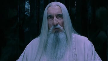 christopher lee el señor de los anillos rohirrim