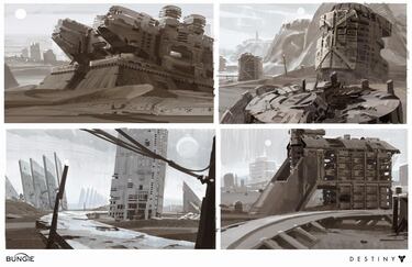 El arte de diseñar mundos de videojuego en Destiny