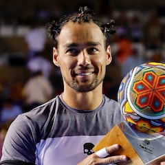 Fognini sorprende a Del Potro y se lleva el Open de Los Cabos