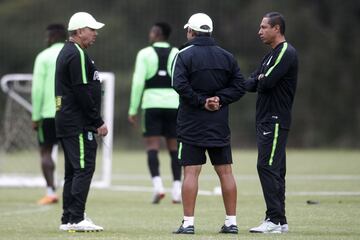 El equipo verde adelanto prácticas pensando en la semifinal de la Copa Águila ante Leones. Tiene la ventaja en la serie y en el Atanasio espera asegurar su pase a la final.