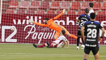 El partido entre el Albacete y la Ponferradina 