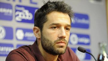 Aitor Sanz en rueda de prensa