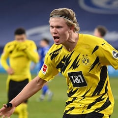 Los números de Haaland: el niño de oro que acechan los grandes de Europa