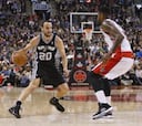 Manu Ginóbili y los Spurs siguen dominando a los Toronto Raptors