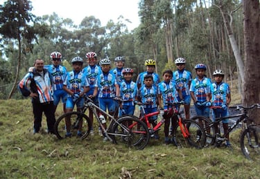 Los inicios de Egan Bernal en el ciclismo. Zipaquirá fue el lugar donde empezó todo