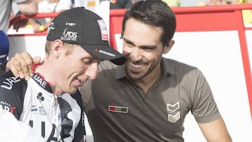 02/09/18
DANIEL MARTIN Y ALBERTO CONTADOR
ETAPA 9: TALAVERA DE LA REINA - LA COVATILLA
VUELTA ESPA„A 2018
CICLISMO
ESPAÑA