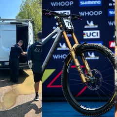 Roban la furgoneta con las bicis del equipo de Ángel Suárez