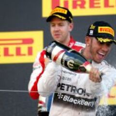 Victoria de Hamilton en otro desastre para McLaren Honda