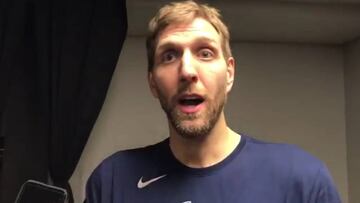 Nowitzki se moja sobre las opciones de Doncic para el All Star