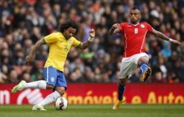 Arturo Vidal y Marcelo