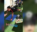 Así entrena Enzo Roco en Juan Pinto Durán a disposición de Rueda
