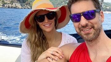 Pau Gasol comparte varias fotos de su luna de miel con Catherine McDonnell