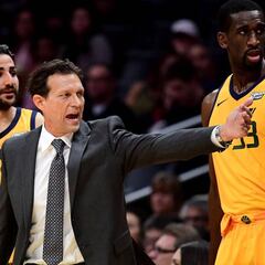 Why did coach Snyder leave Utah Jazz?