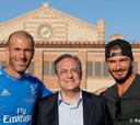 Primer entrenamiento blanco en UCLA con Beckham como testigo