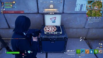 fortnite misiones tortugas ninja destruye tocadiscos de pizza lavacerebros malvados