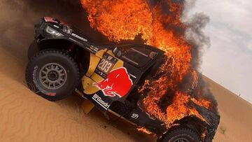 El Toyota de Lucas Moraes y Armand Monle車n en Abu Dhabi.