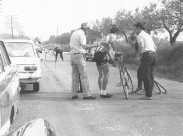 El ciclismo es un deporte de riesgo. No hay vuelta sin caídas, muchas veces con graves consecuencias.