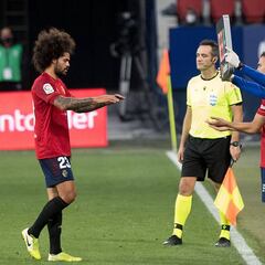 Aridane sufre un esguince en su rodilla izquierda