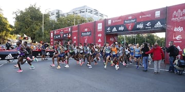 Las mejores imágenes de la Maratón de Madrid