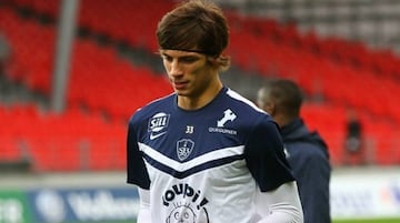 Robin Le Normand, durante su etapa en el Stade Brestois.