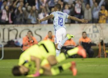 2-1. Claudio Beauvue celebró el segundo tanto.