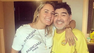 Niegan la entrada al velatorio íntimo de Maradona a su última exnovia