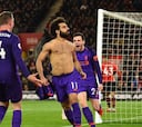 El Liverpool sufre para ganar al Southampton y se pone líder