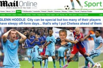 Portadas de la prensa extranjera