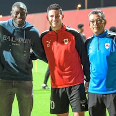 Emotivo encuentro entre Coulibaly y James Rodríguez