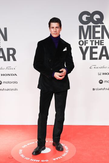 El modelo Oriol Elcacho en la gala de los premios GQ Hombres del Año 2023.