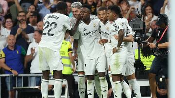 Kylian Mbappé scored his first LaLiga goals against Betis as Carlo Ancelotti’s team signed off with a win before the national team break.