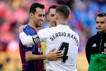 Sergio Busquets es el jugador que más Clásicos ha disputado de la historia.