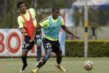 Atlético Nacional se entrena en Guarne antes de enfrentar al Deportes Tolima por la Liga Águila.