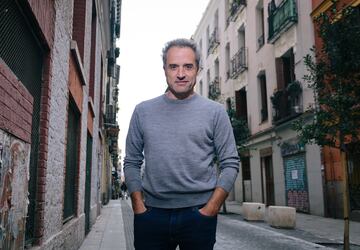 22/10/25 Daniel Guzmán, en la calle donde empieza la película