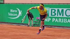 Delbonis accede a la final de Marrakech a costa de Montañés