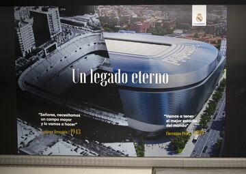 Este es el estado actual de las obras del Santiago Bernabéu.