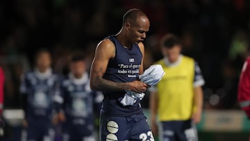 during the Play-In match between FC Juarez and Pachuca as part of the Liga BBVA MX, Torneo Apertura 2025 at Olimpico Benito Juarez Stadium, on November 23, 2025 in Ciudad Juarez, Chihuahua, Mexico.
