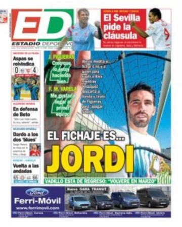 Portadas de la prensa deportiva