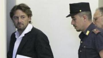 <b>ACUSADO. </b>El exinternacional italiano Signori declaró ayer.