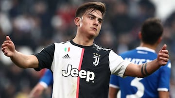 Dybala se entrena a la espera del negativo al COVID-19