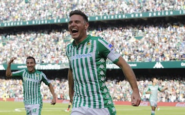 En el minuto 20 Joaquín consiguió su tercer gol del partido. Por primera vez había anotado tres goles en el mismo encuentro.
