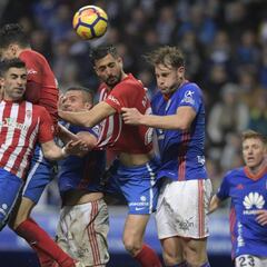 1x1 del Sporting: El gol de Jony no sirvió para ganar al Oviedo