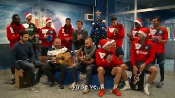 El villancico del Getafe al estilo flamenco: tremendo