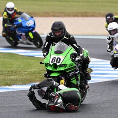 Susto en las Superbike australianas