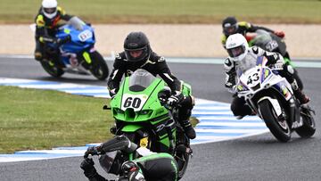 Susto en las Superbike australianas