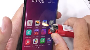 Test de resistencia del Oppo Find X y su c¨¢mara motorizada, ?lo superar¨¢?