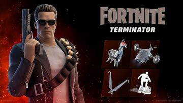 fortnite nueva skin terminator arnold schwarzenegger