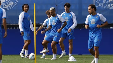 Entrenamiento Deportivo de La Coruña. Stoichkov mulattieri