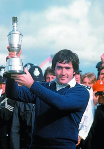 Severiano Ballesteros ganó el Open Britganico,  su primer gran premio, con tan solo 22 años.