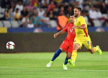 Chile visitó a Rumania en su último partido amistoso antes de Copa Confederaciones.